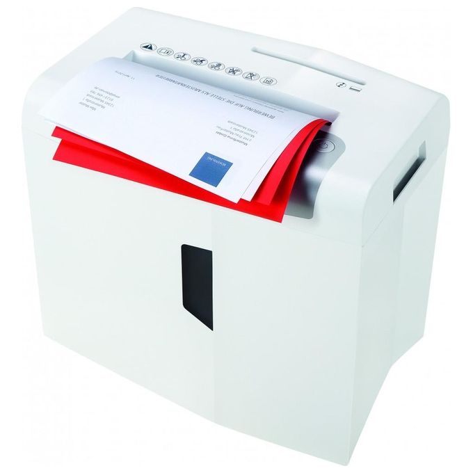 HSM S10 Distruggi Documenti Taglio a Striscia 22cm 58 dB Argento-Bianco