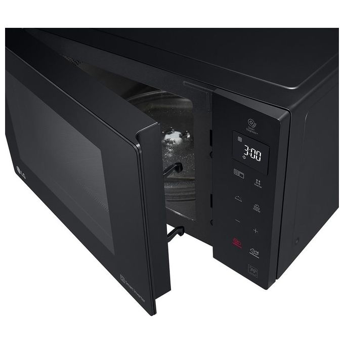 LG MH7235GPS Forno a Microonde Combinato NeoChef Smart Inverter Capacita' 32 Litri Potenza 1350 W Nero Fume'