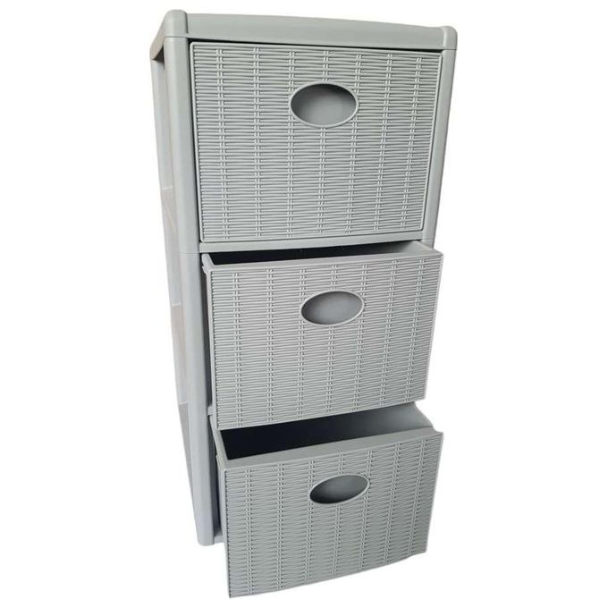Stefanplast Cassettiera P.3 Elegance Grigio 30x40x60cm