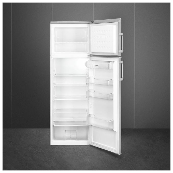 Smeg FD32ES Frigorifero Doppia Porta 306 L 175 cm Classe E 37 dB Libera Installazione colore Silver