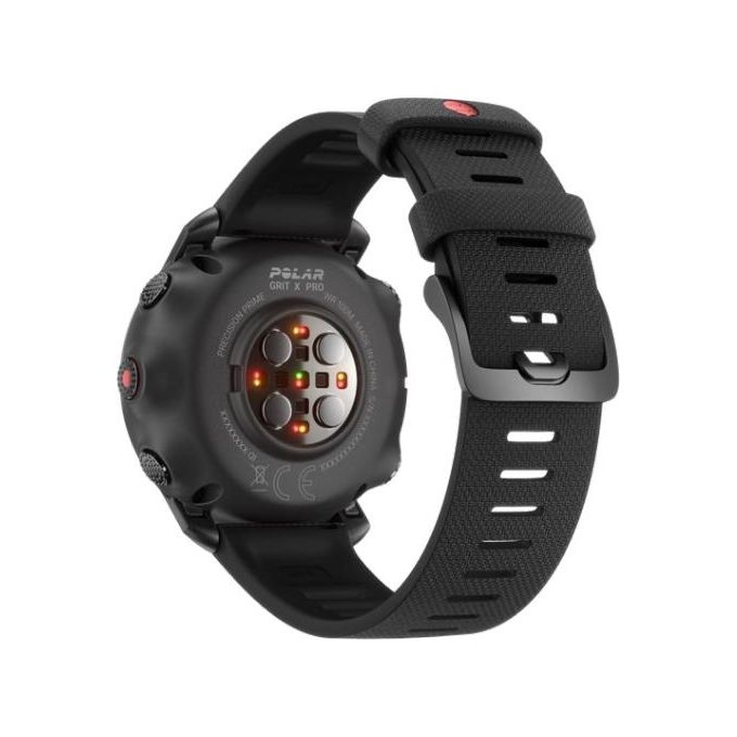 Polar 90085777 Grit X Pro Titan Smartwatch GPS Multisport 1.2'' Zaffiro 40h Batteria MIL-STD-810G colore Nero