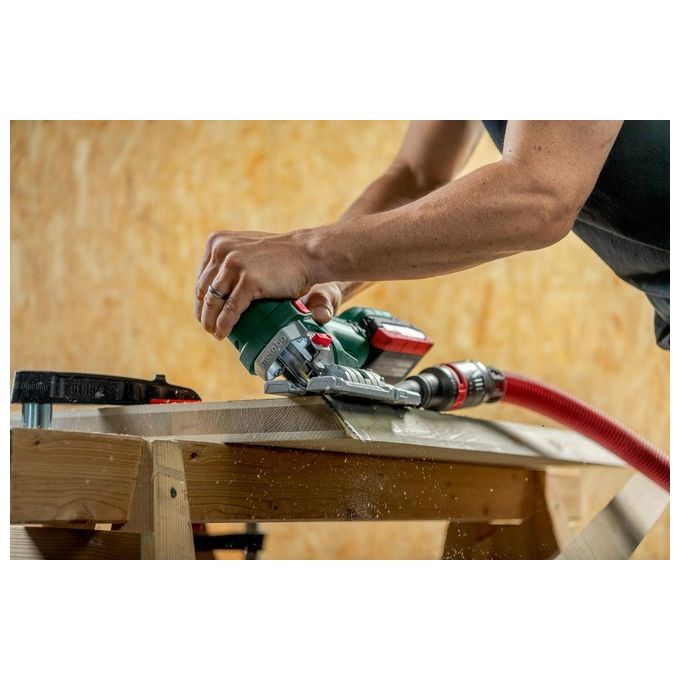 Metabo 601502840 STA 18 LTX 150 BL Seghetto alternativo a batteria 18 V motore brushless profondita' taglio 150 mm cambio lama senza attrezzi colore Nero