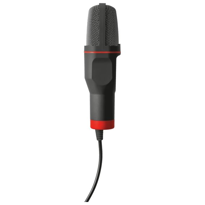 Trust Gaming GXT 212 Mico Microfono Usb PC Nero