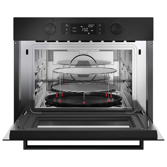 Candy CA4MWNSB6N Wave 800 Forno a microonde da incasso combinato 44 L 900 W Grill 1750 W 13 programmi Wi-Fi (45x60x47 cm) colore Nero