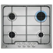 Electrolux PX640XV SoftLine Piano Cottura a Gas 4 Zone 60 Cm Acciaio Inossidabile