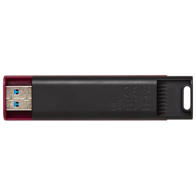 Kingston DTMAXA-1TB DataTraveler Max Unita' Flash USB 3.2 Gen 2 Capacita' 1000 GB Velocita' Lettura fino a 1000 MB-s Scrittura fino a 900 MB-s colore Rosso