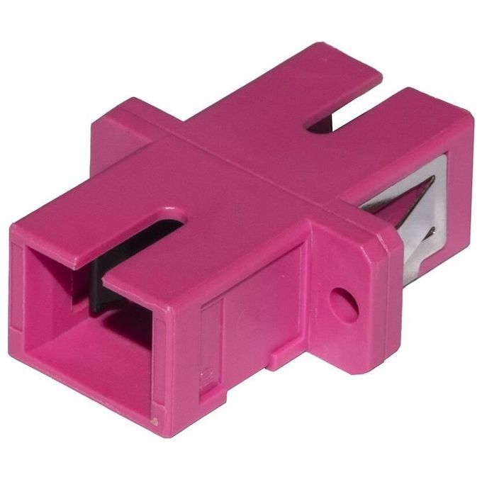 Link adattatore fibra ottica sc-sc multimode simplex om4