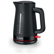 Bosch Bollitore TWK3M123, 1.7L, 2400W, Nero, Elettrico Senza Fili