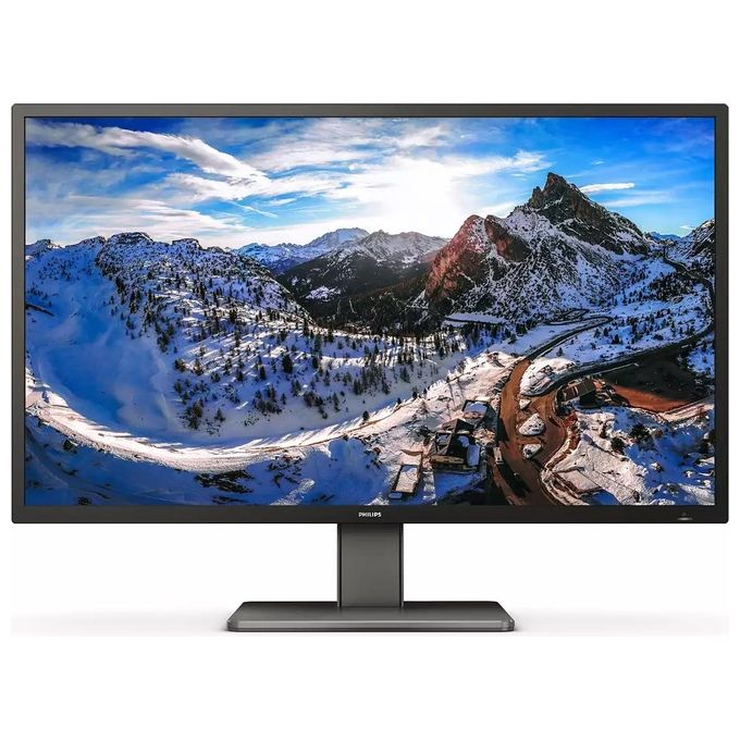 PHILIPS 439P1-00 Monitor 43'' 4K UHD Pannello VA HDR400 USB-C Hub USB KVM Switch Multiview colore Nero