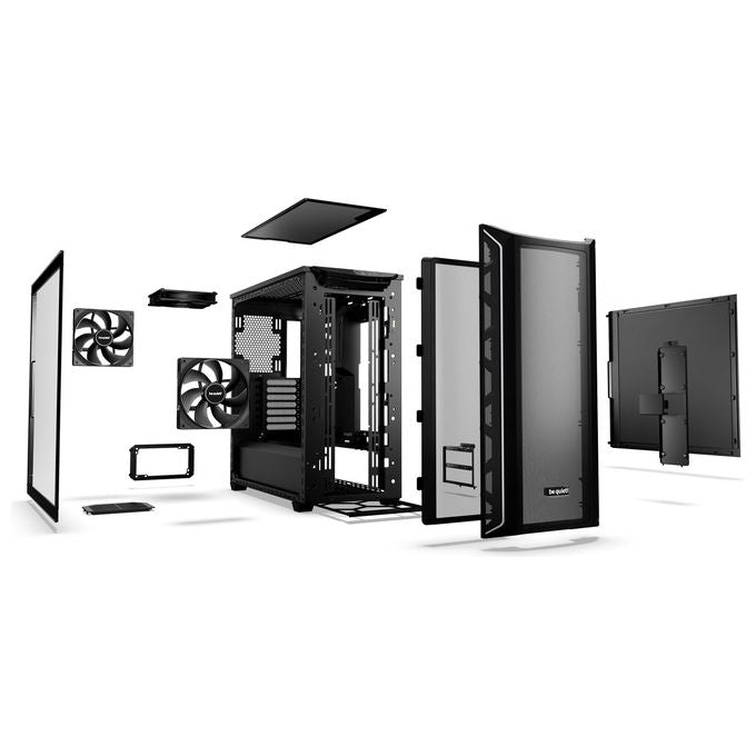 Be quiet! BGW61 Shadow Base 800 DX PC Case Midi Tower ATX EATX Vetro Temperato ARGB 3x140mm colore Nero