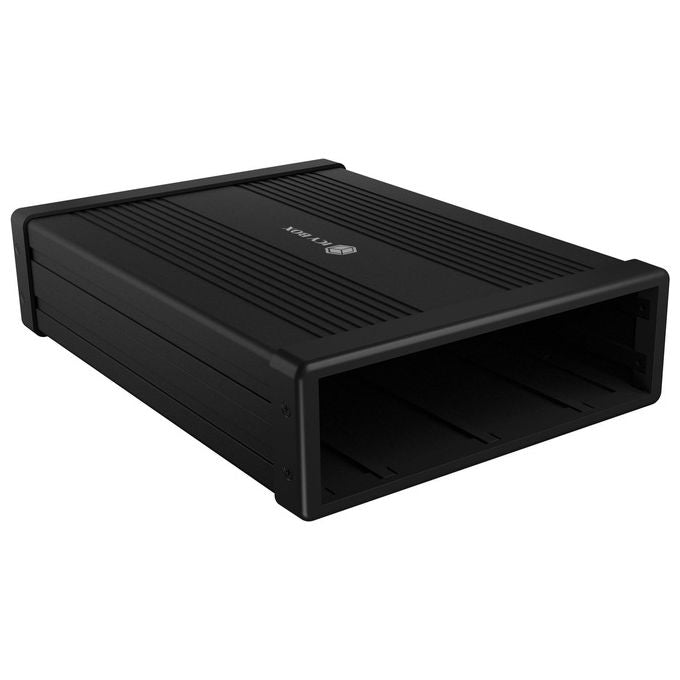 ICY BOX 60955 IB-525-U3 Contenitore Esterno per Unita' Ottiche 5,25'' SATA III USB 3.2 Gen 1 Tipo-A e Tipo-C colore Nero