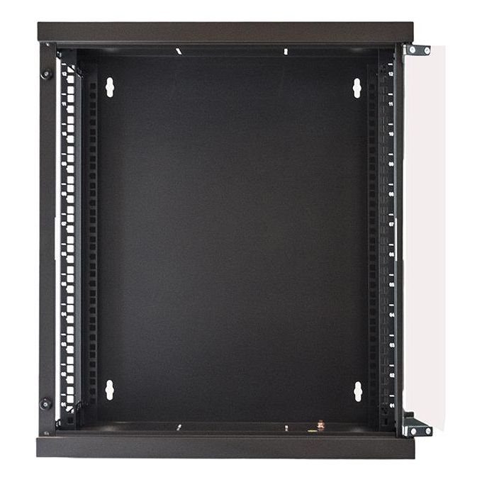 Link armadio rack 19 12 unita da muro (a)620x (l)540 x profondita 600 mm. colore nero