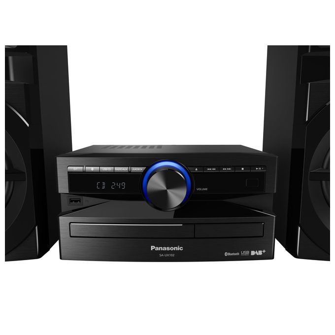 Panasonic SC-UX102E-K Sistema Mini 300W Black home audio set