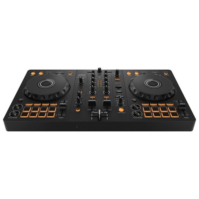 Pioneer DDJ-FLX4 Controller DJ 2 canali rekordbox Serato DJ Lite USB-C 8 pad colore Nero