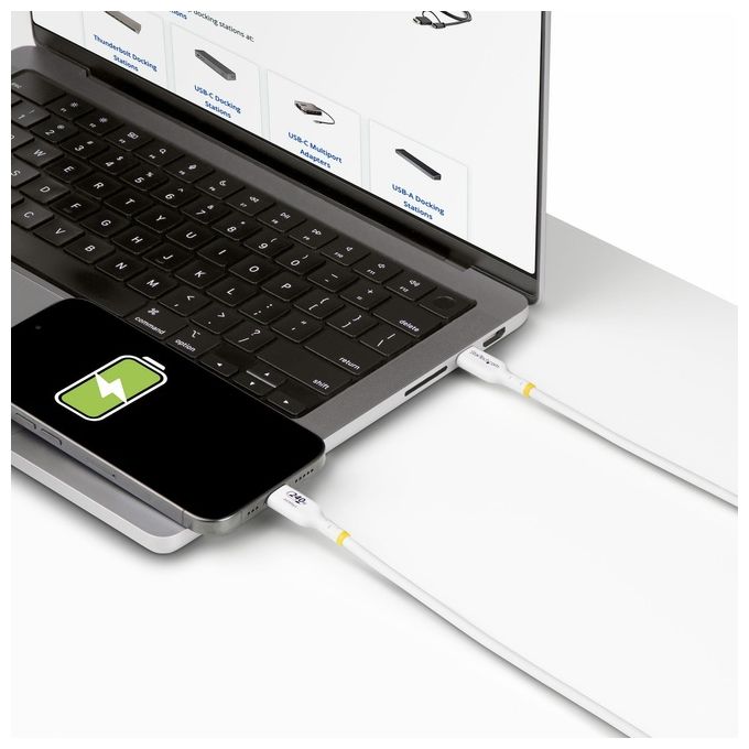 StarTech.com Cavo Usb-C Certificato Usb-If Cavo di Ricarica 240W PD EPR 3mt