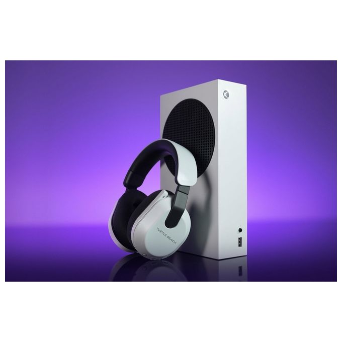 Turtle Beach TBS-2102-15 Stealth 600 Cuffie da Gioco Wireless con Connessione 2.4 GHz e Bluetooth 5.2 Driver 50 mm Autonomia 80 Ore colore Bianco