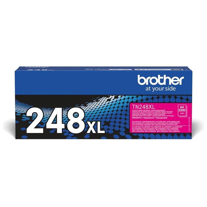 Brother TN-248XLM Toner Originale Alta Capacita' fino a 2300 pagine colore Magenta