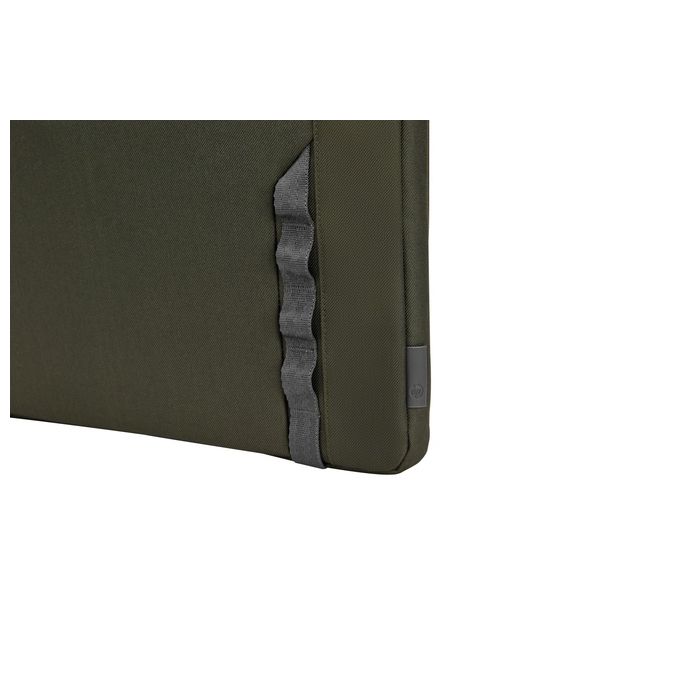 HP 9J498AA Custodia Modulare per Laptop 15.6'' Resistente all'Acqua con Tracolla Rimovibile colore Verde Grigio