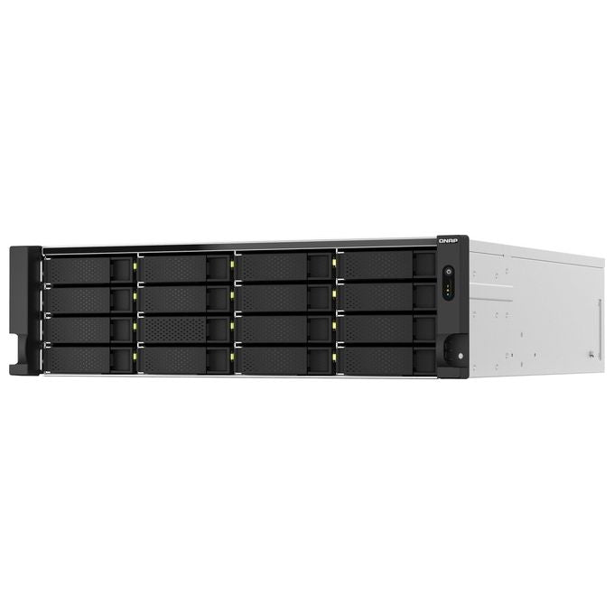 QNAP TS-H2287XU-RP-E2336-32G TS-h2287XU-RP NAS 22 alloggiamenti Intel Xeon E-2336 32 GB DDR4 QuTS hero colore Nero Bianco