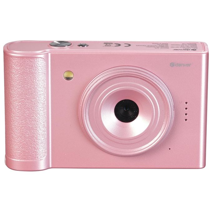 Denver 112170000030 DCA-4811RO Fotocamera Compatta 48 MP CMOS Full HD 1920 x 1080 Pixel Zoom 8x Schermo 2.8'' colore Rosa