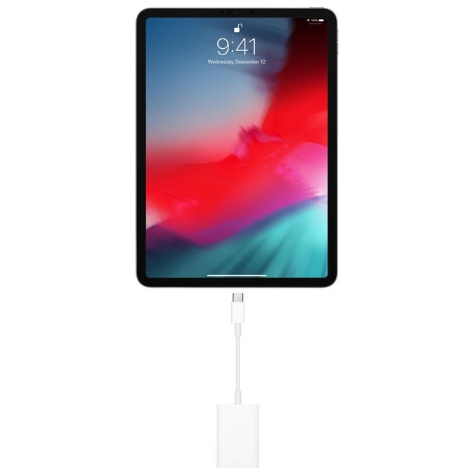 Apple MW653ZM-A Lettore di Schede USB 2.0 Type-C SD Bianco