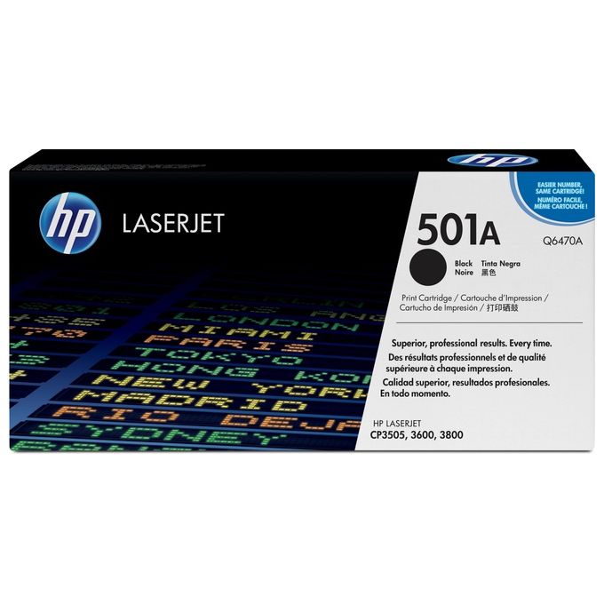 Hp toner nero 6000 pagine per 3800 3600 3505