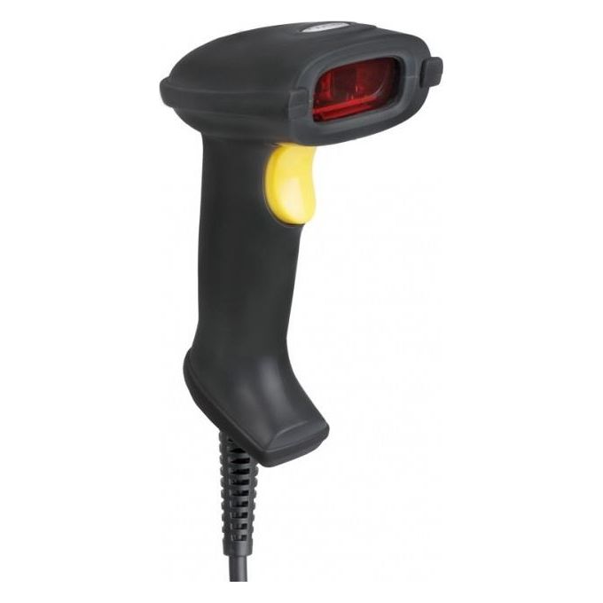 Vultech BC-01 REV 2.2 Lettore Pistola Barcode Scanner Laser 1D USB IP54 300 scan-s colore Nero