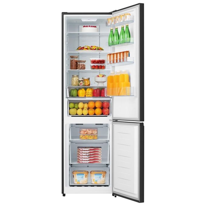 Hisense RB440N4AFE Frigorifero Combinato 336 L 200 cm Classe E Total No Frost 39 dB Multi Air Flow colore Nero