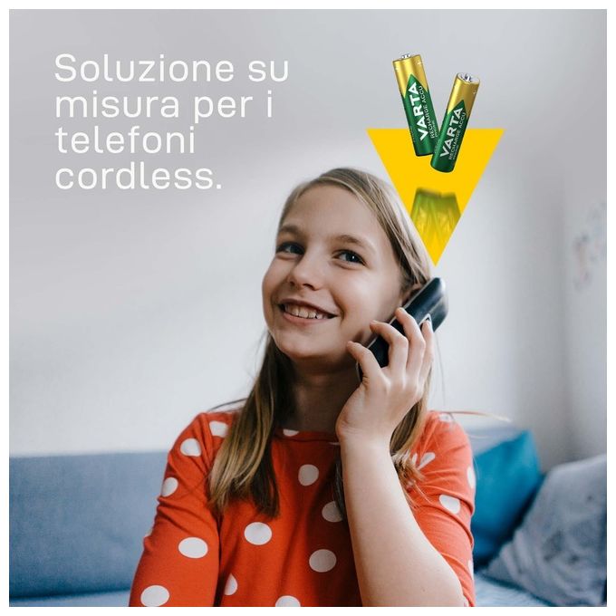 Varta 58398101402 Pila Ricaricabile AAA Ministilo T398