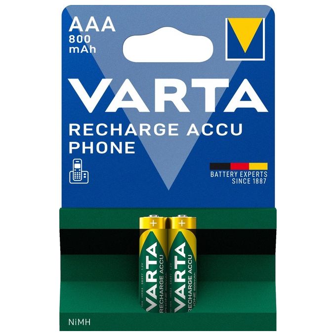 Varta 58398101402 Pila Ricaricabile AAA Ministilo T398