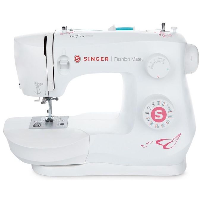 Singer 3333 Fashion Mate Macchina da Cucire Automatica 23 Punti Asola Automatica Infilatore Automatico colore Bianco
