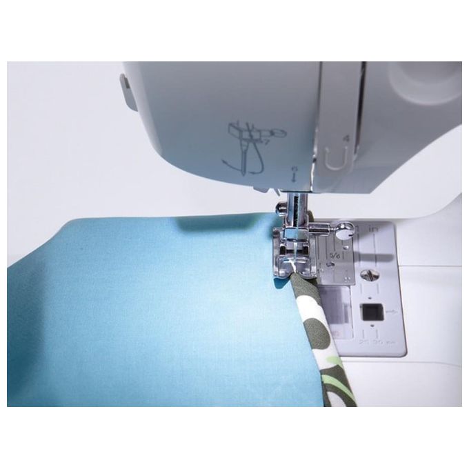 Singer 3333 Fashion Mate Macchina da Cucire Automatica 23 Punti Asola Automatica Infilatore Automatico colore Bianco