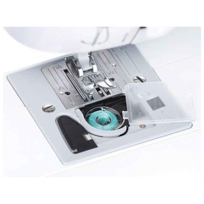 Singer 3333 Fashion Mate Macchina da Cucire Automatica 23 Punti Asola Automatica Infilatore Automatico colore Bianco