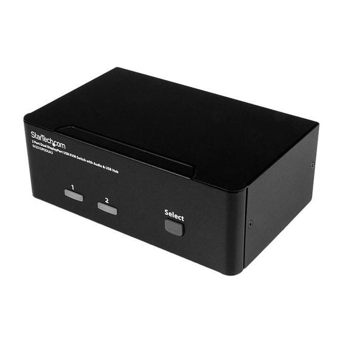 Startech Switch KVM a 2 porte DisplayPort per doppio Monitor - 4k 60hz