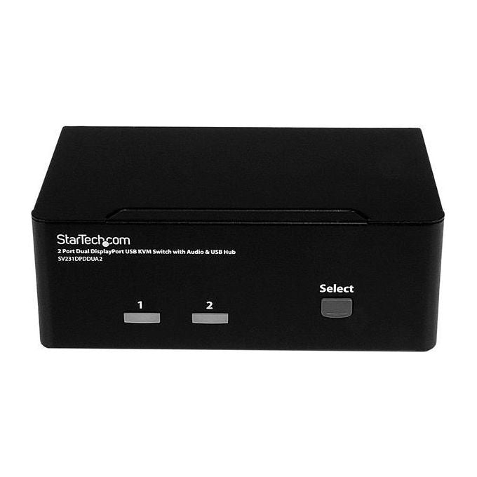 Startech Switch KVM a 2 porte DisplayPort per doppio Monitor - 4k 60hz