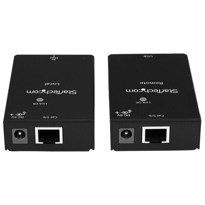 Startech - Comp. Cards and Adattatores 1port usb Extender kit - usb to Ethernet Extender - usb 2.0
