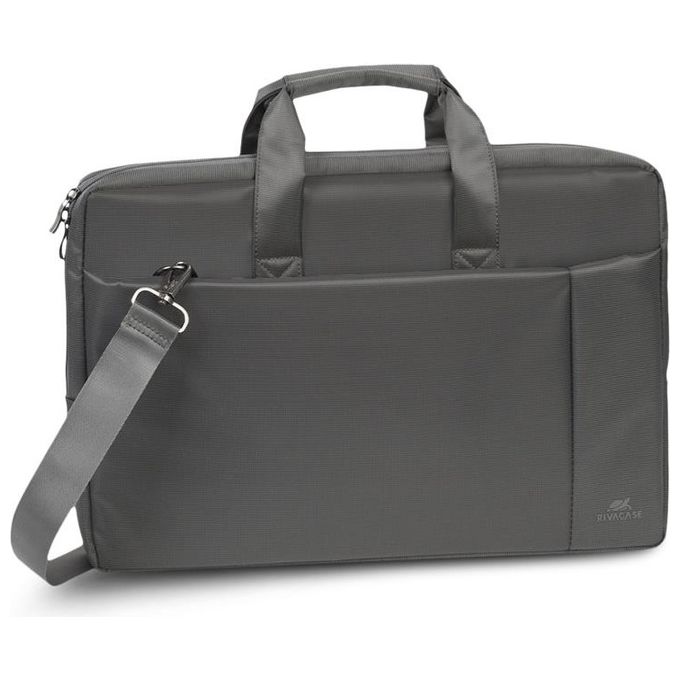 Rivacase borsa per notebook 17,6'' grigio