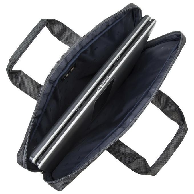 Rivacase borsa per notebook 17,6'' grigio