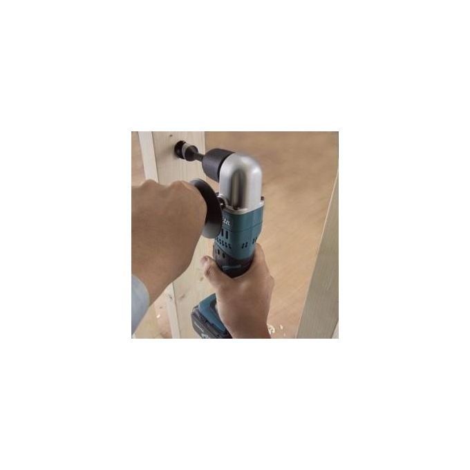 Makita DDA351Z Trapano Angolare Inalámbrico 18 Volt Mandrino a Cremagliera Impugnatura Ergonomica Larghezza 93 mm Freno Motore Reversibile con Valigetta MAKPAC Tipo 2 colore Nero