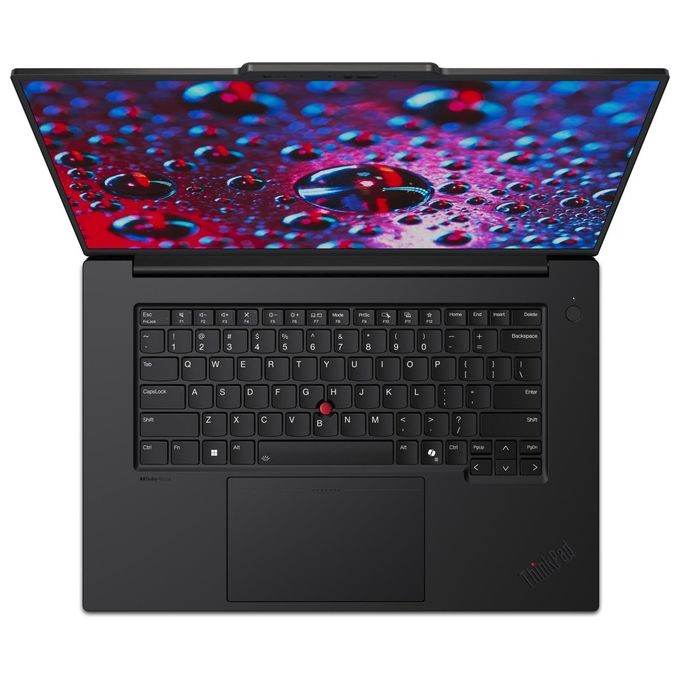 Lenovo 21KV0023IX ThinkPad P1 Gen 7 Notebook 16'' Intel Core Ultra 7 165H 32 GB RAM 1 TB SSD NVIDIA GeForce RTX 4070 8 GB Wi-Fi 7 Windows 11 Pro colore Nero