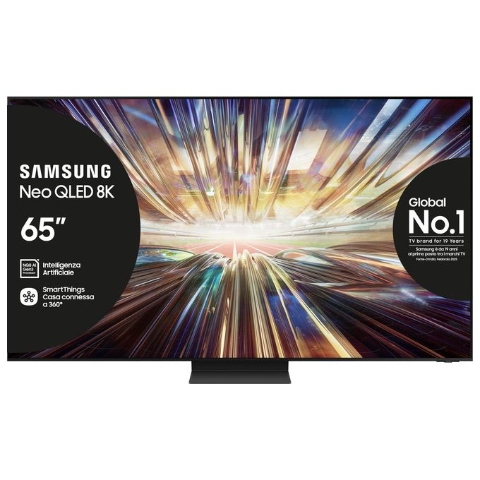 Samsung QE65QN800DTXZT Neo QLED Smart TV 65'' 8K Mini LED Processore NQ8 AI Gen2 Quantum Matrix Pro Dolby Atmos colore Graphite Black