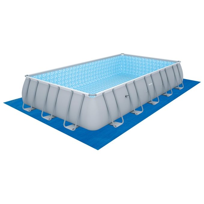 Bestway 56475 Piscina Steel Rettangolare Filtro J5 732X366 H 132
