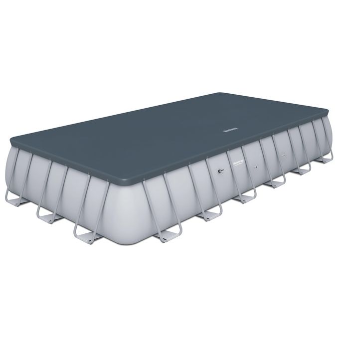 Bestway 56475 Piscina Steel Rettangolare Filtro J5 732X366 H 132
