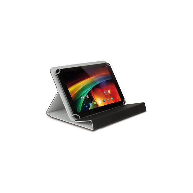 Hamlet XPADCV780BK Flip cover per tablet finta pelle nero