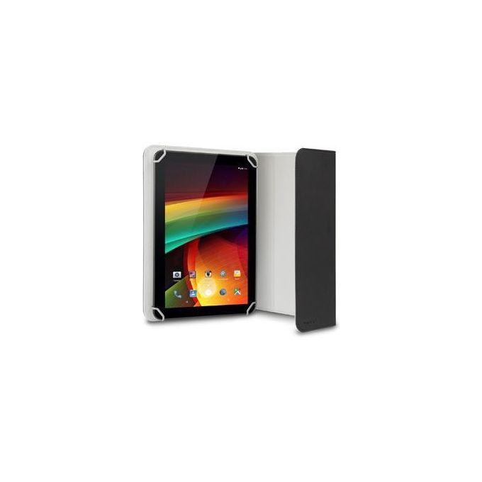 Hamlet XPADCV780BK Flip cover per tablet finta pelle nero