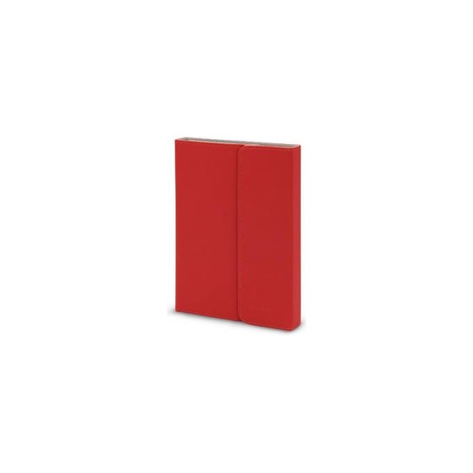 Hamlet XPADCV780RD Flip cover per tablet finta pelle rosso