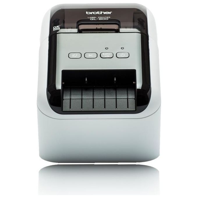 Brother QL-800 Termica diretta Colore 300 x 600DPI Nero, Bianco