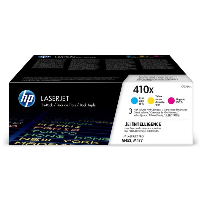 HP 410x 3pack high Yield c m y Toner