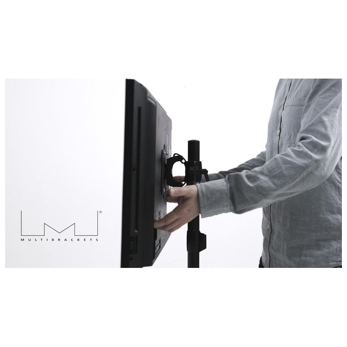Nilox MB3323 Supporto da Tavolo ad Altezza Regolabile Vesa 75 100