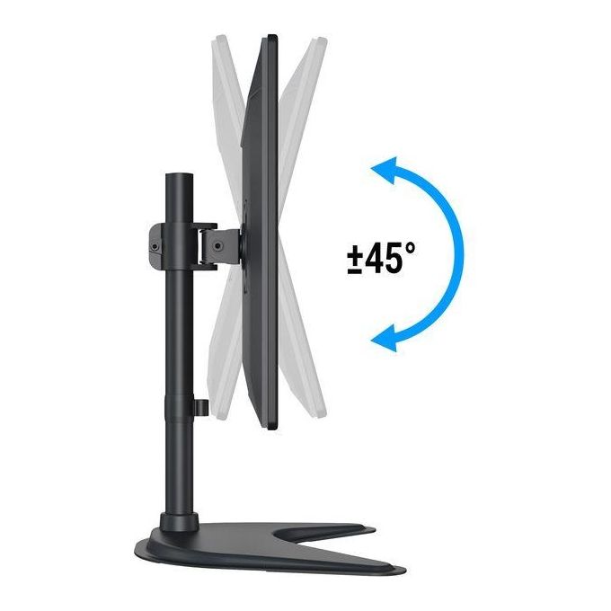 Nilox MB3323 Supporto da Tavolo ad Altezza Regolabile Vesa 75 100